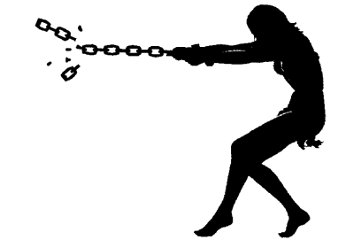 Featured image of post Silhouette Strong Woman Png Strong woman superhero landing power action vector